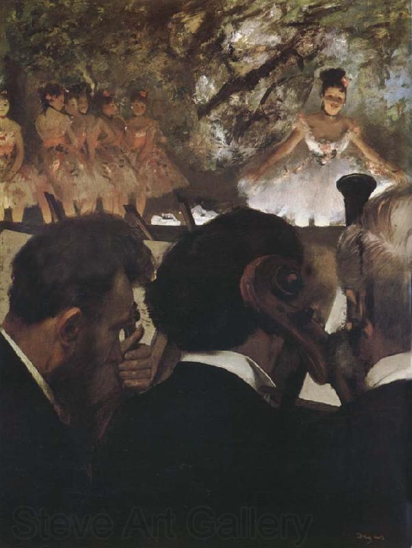 Edgar Degas Musician Spain oil painting art